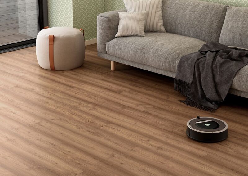 Paramount Oak 8mm Laminate Flooring 2.065m2 Finfloor - Image 2