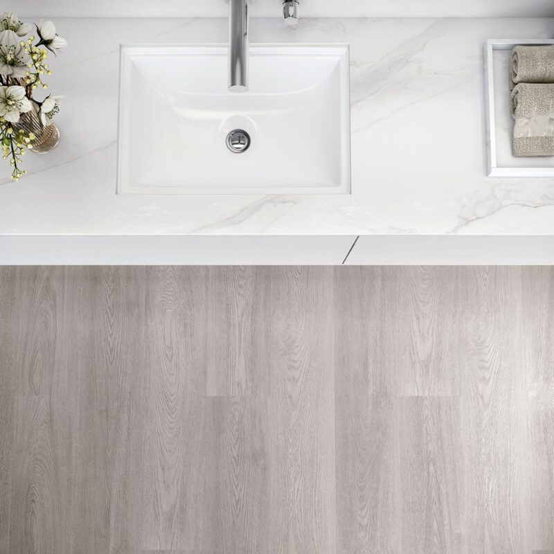 Grey Kalmar (Gris) 8mm Laminate Flooring 2.065m2 Finfloor - Image 3