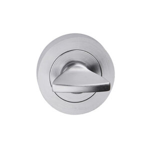 Brushed Nickel Bathroom Lock