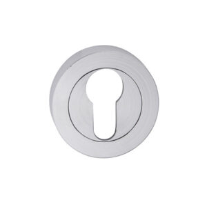 Brushed Nickel Cylinder Lock Cover