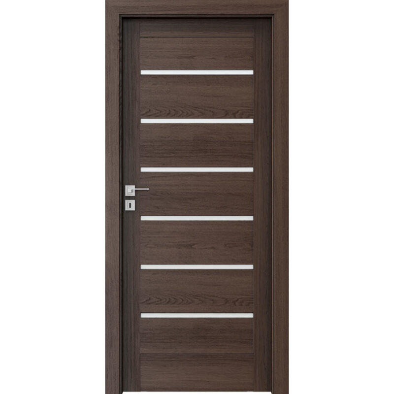 [ZESTAW] Verte Home J.6 Door Leaf Havana Oak + PS Frame