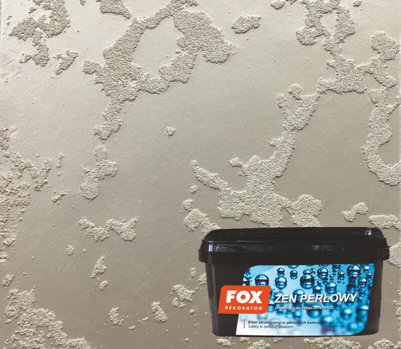 Pearl Zen Coconut Cream Decorative Paint Fox Dekorator [7m2] 1L
