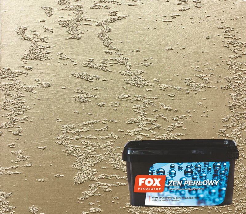 Pearl Zen Natural Linen Decorative Paint Fox Dekorator [7m2] 1L