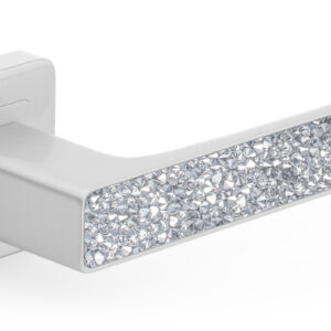 Glamour Brushed Nickel Door Handle