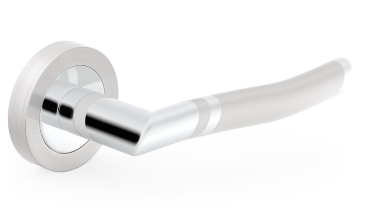Plejada Chrome/Satin Door Handle