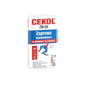 ZW-04 Zaprawa Wyrównująca 5kg Cekol