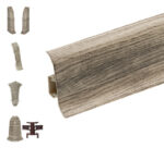 Skirting Board Premium m145 Richmond Oak 59mm 2.2m + Accessories