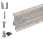 Skirting Board Premium m174 Scandinavian Oak 59mm 2.2m + Accessories