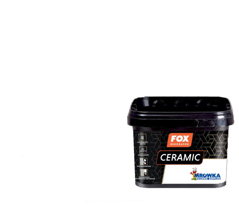 Farba do Ścian Ceramic - Arktyczny Ocean- Fox Dekorator - 3L
