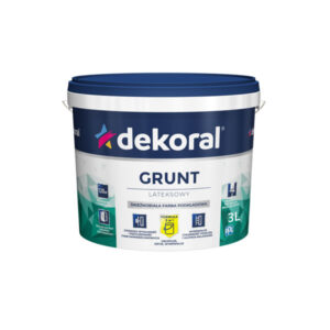 White Primer & Undercoat 3l Unicryl Dekoral
