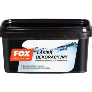 Lakier Dekoracyjny Mat Fox Dekorator [15m2] 1L