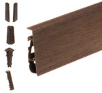Listwa Przypodłogowa Hi-Line m106 Hickory 75mm 2.5m + Akcesoria