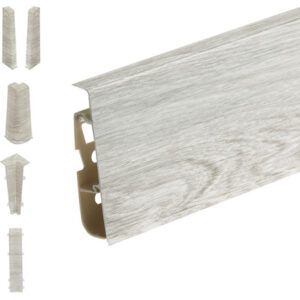Skirting Board Hi-Line m289 Santiago Ash 75mm 2.5m + Accessories