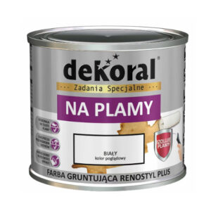 White Primer & Undercoat for Stains 0.4l Renostyl Plus Dekoral