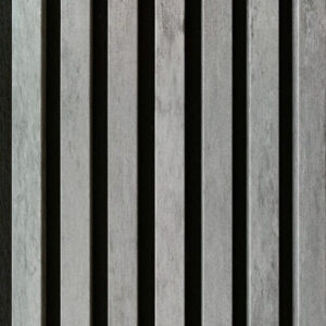 Acoustic Loft (Concrete) Slat Panels on Black Felt 30x265cm