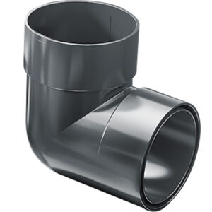 Double-Socket Downpipe Bend 87.5° 90mm - Proaqua PVC