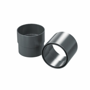 Double-Socket Downpipe Connector 90mm - Proaqua PVC