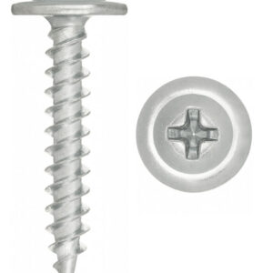 Flanged Button Head Screws 4.2x35mm PH2 Fixings Galvanized
