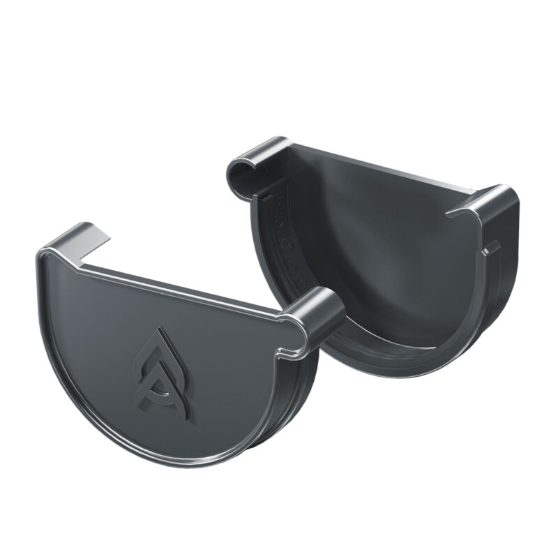 Gutter Stop End Left 125mm - Proaqua PVC