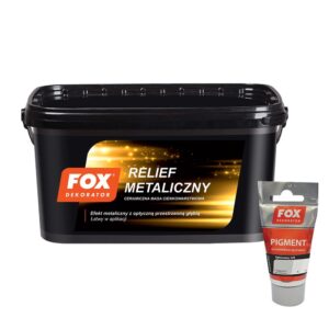 Relief Metaliczny Platinum Fox Dekorator [8m2] 1L