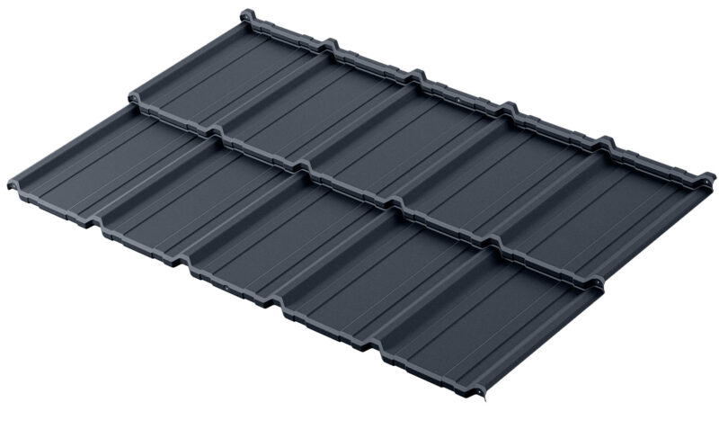 Modular Roof Sheet Como Anthracite D-MATT RAL 7016 0.83m2