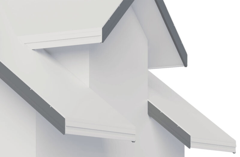 MOD WD150 Side Flashing Right 150 x 1200mm - Image 2