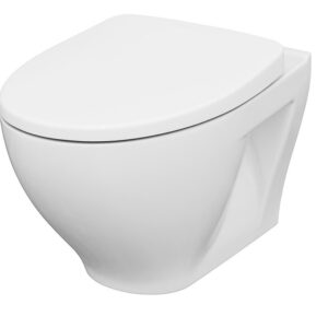SET A29 Moduo Rimless Toilet + Antibacterial Seat
