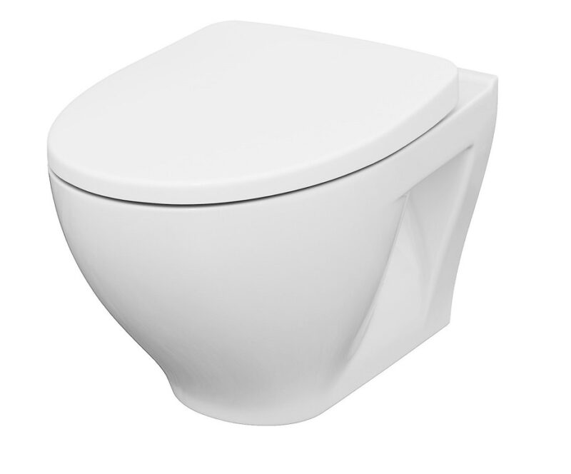 SET A29 Moduo Rimless Toilet + Antibacterial Seat