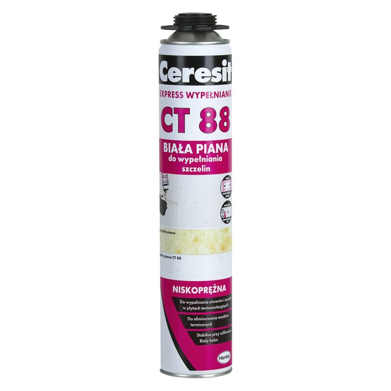 CT88 Express Wypełnianie PRO Pianka na Pistolet 750ml Ceresit