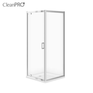 Set B152: Arteco Square Shower Enclosure 80x80x190 with Tako Shower Tray 80x4 Cersanit