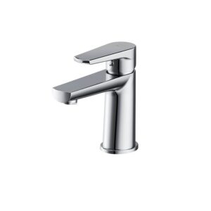 Moduo Deck-Mounted Washbasin Faucet Chrome Cersanit