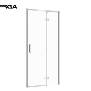 Shower Enclosure Door With Hinges Larga Chrome 100x195, Right Cersanit