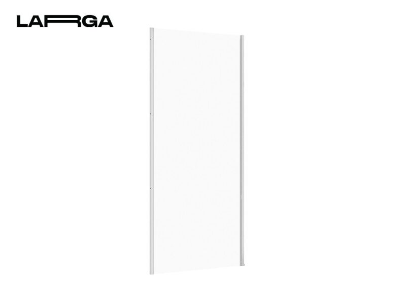 Shower Enclosure Wall Larga Chrome 90X195 Transparent Glass Cersanit