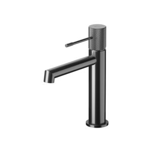 Zen by cersanit deck-mounted washbasin faucet gun metal Cersanit