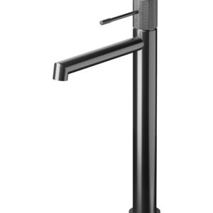 Zen by cersanit deck-mounted high washbasin gun metal Cersanit