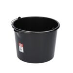 Black Builders Bucket with pouring spout 20L WDD20
