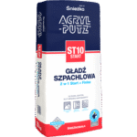 ST10 Acryl Putz Gładź Szpachlowa 20kg Sniezka