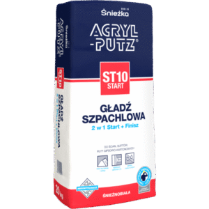 ST10 Acryl Putz Gładź Szpachlowa 20kg Sniezka