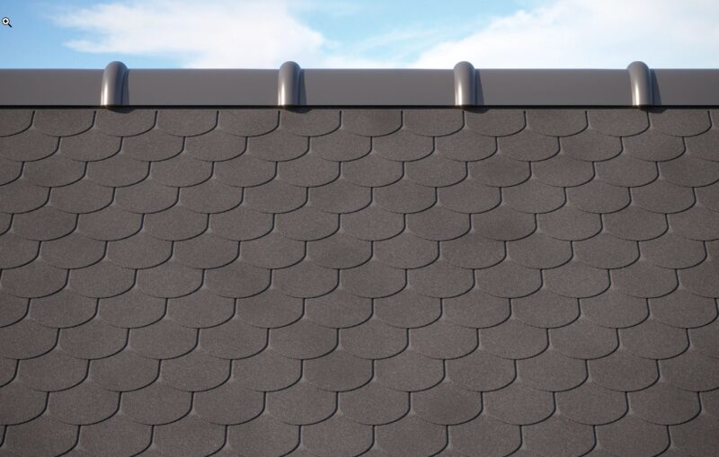 Self-assembly bitumen shingles NEXLER Gont 3m2 pack Graphite - Image 4