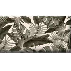 Upholstered panel FLLOW 30x60cm 3cm Palms Olive