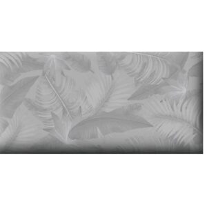 Upholstered panel FLLOW 30x60cm 3cm Palms Light Grey