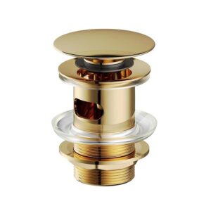Metal click-clack plug g 1 1/4 inch, gold Cersanit