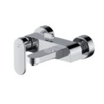 Crea wall mounted bath-shower faucet chrome Cersanit