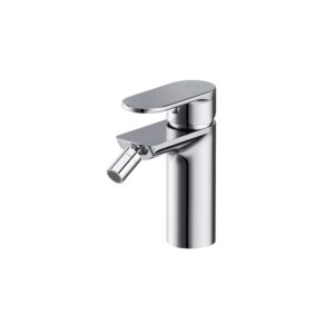 Crea deck-mounted bidet faucet chrome Cersanit