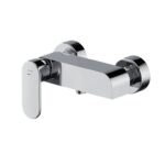 Crea wall mounted shower faucet chrome Cersanit