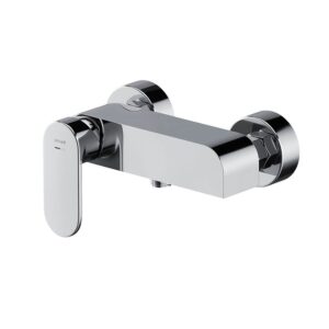 Crea wall mounted shower faucet chrome Cersanit