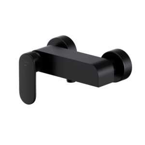 Crea wall mounted shower faucet black Cersanit