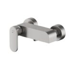 Crea wall mounted shower faucet nickel Cersanit