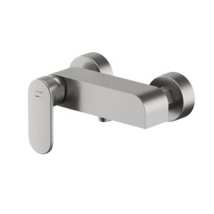 Crea wall mounted shower faucet nickel Cersanit
