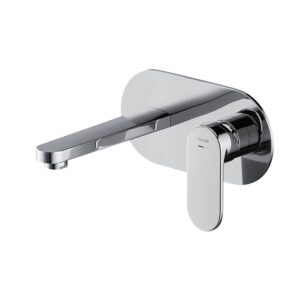 Crea concealed washbasin faucet with box chrome Cersanit